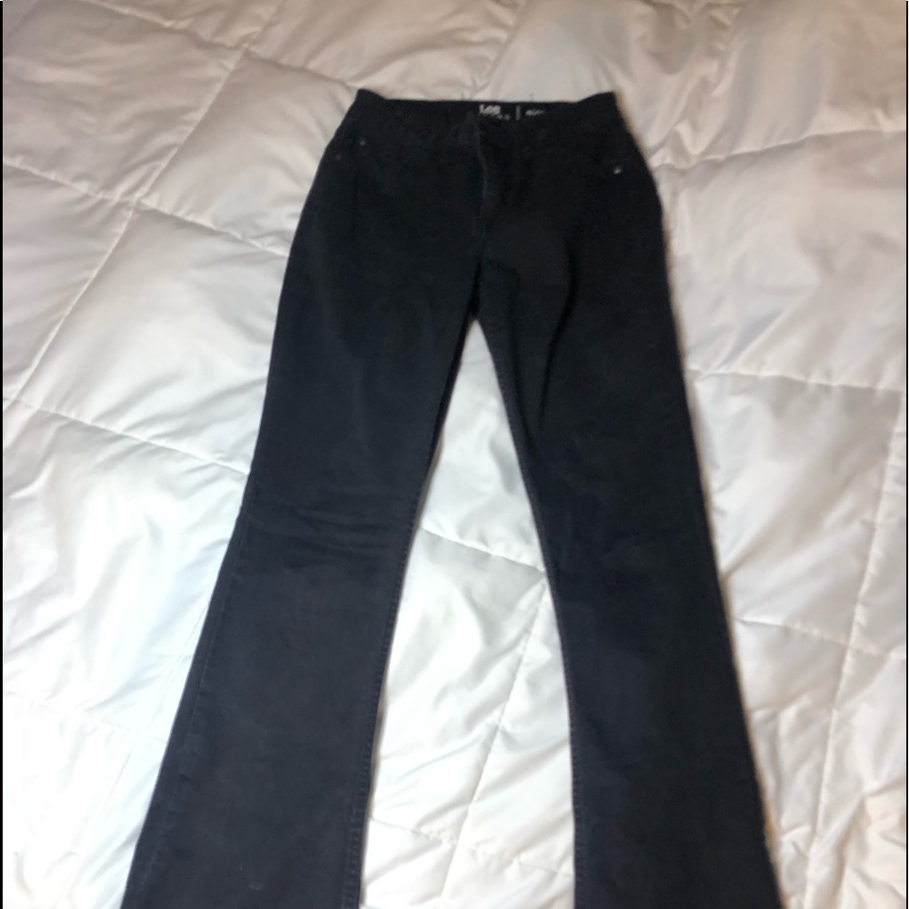 Black Bootcut Pants